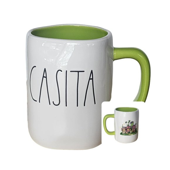 Rae Dunn Disney Encanto‎ CASITA White Green Ceramic Coffee Mug 16oz Collectable - Picture 12 of 15